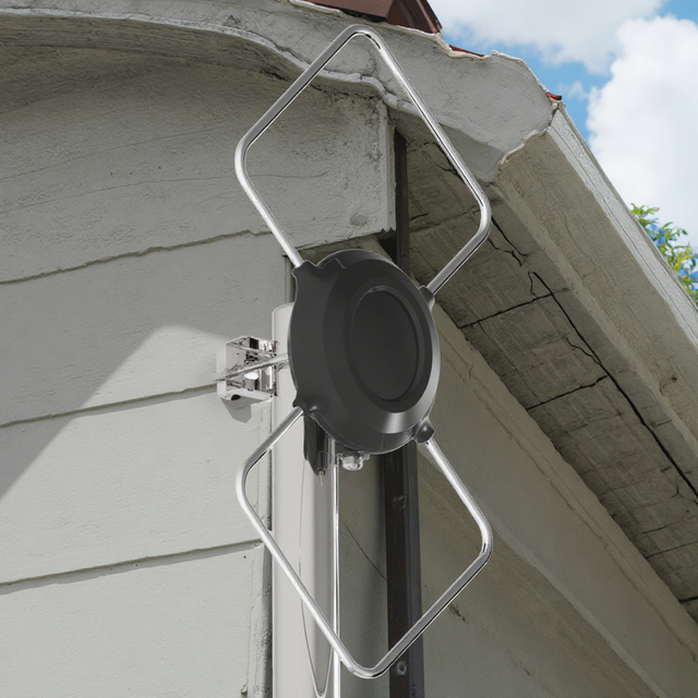Indonesia Factory Long Mile Outdoor hd Tv Antenna Uhf Vhf 4k Amplifier Aerial Digital Hdtv Antena Tv Antenna
