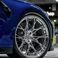 Velg Tempa Kustom Cekung Dalam Poles Berkilau 18 19 20 21 22 23 24 Inci 5x112 5x120 5x114.3 untuk Mobil Balap BMW M3 M4 Audi RS6 RS7