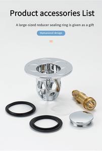 <span class=keywords><strong>Bouchon</strong></span> <span class=keywords><strong>de</strong></span> vidange d'évier tout cuivre Anti-odeur rebond noyau presse-Type évier vidange accessoires universels pour lavabo évier <span class=keywords><strong>de</strong></span> salle <span class=keywords><strong>de</strong></span> bain - Product Image 6