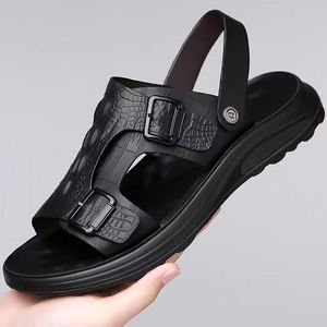 Men's Summer Beach Sandals Thick-Soled Waterproof Breathable Anti-Slip <b>Slippers</b> <b>Flip</b>-<b>Flops</b> for Men <b>Slippers</b> - Product Image 3