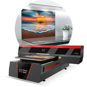 China meitu Large Format LED UV Flatbed Printer UV 6090 with i3200 print heads