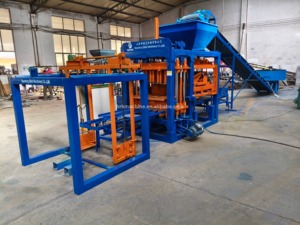 クレイペーバーブリックマシンQT4-15油圧プレス自動レンガ作りマヒンサリー6インチ中空コンクリートレンガブロックメーカー - Product Image 6