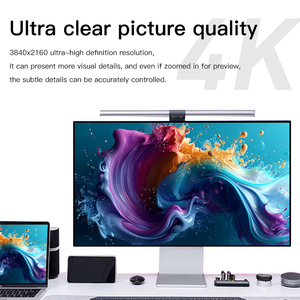 Cao cấp 27-inch 4K 60Hz Tỷ lệ làm mới siêu rộng kinh doanh Màn hình máy tính để bàn HDR IPS cho PC sử dụng khuyến mãi mới văn phòng phổ biến - Product Image 2