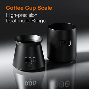 500G 17.9OZ 0.1 Precision 3.7V/400mA Lithium Battery Digital Display Auto Shut off Modern Portable Coffee <b>Scale</b> Espresso Shot - Product Image 1