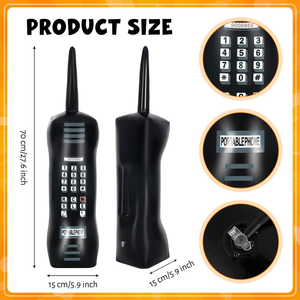 Telepon tiup kustom dan dekorasi pesta bertema musik Boombox Radio tiup - Product Image 6