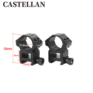25.4mm 1" Rings for 21mm <strong>Weaver</strong> Mount for Torch/<strong>scope</strong>/Tactical Light - Product Image 6