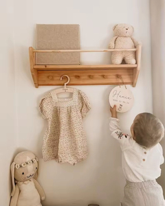 4-Piece <strong>Gold</strong> Floating Metal <strong>Wall</strong> <strong>Shelves</strong> Hanging Organizers for Living Room Kitchen Bedroom Perfume Display <strong>Shelf</strong> Set - Product Image 3