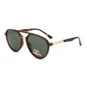 Twooo T1164 New Fashion Double Bridge HD Shades Lunettes de soleil polarisées pour hommes - Product Image 3