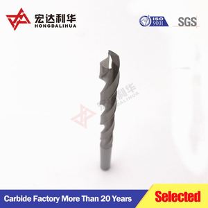 Broca helicoidal de vástago recto de carburo de tungsteno - Product Image 3