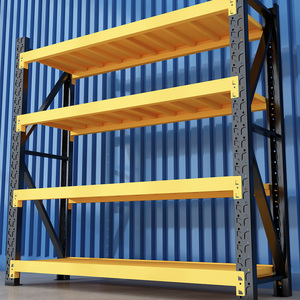 Sturdy Light Duty Steel Storage Rack 150kg Wear-resistant Shelves For Retail Store Shelving System
