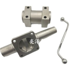 Fundición de precisión en acero inoxidable brillante 304 316, fundición en silicón, piezas metálicas mecanizadas a medida para uso industrial - Product Image 2