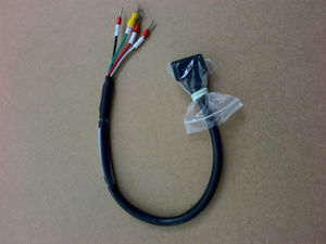 Cable de Alimentación para Motor Original MR-PWS2CBL03M-A2-L de 0.3M, 4 Núcleos, Estándar IP55 para HG-KR, HG-MR, HF-KP, HF-MP - Product Image 4