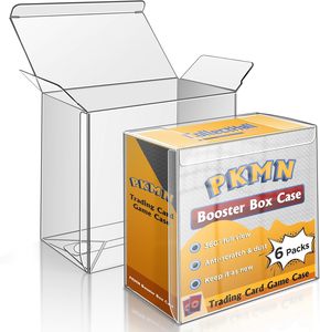 กล่องใส่การ์ด PET ใส ป้องกันรอยขีดข่วน สำหรับการ์ดสะสม TCG ขายส่ง - Product Image 1