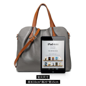 Andong <b>Tote</b> <b>Bag</b> for Women Genuine Cow Leather Handbag Female Shoulder Sling <b>Bag</b> Messenger <b>Bags</b> Fashion Handbags <b>Totes</b> - Product Image 4