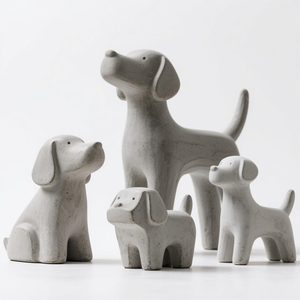 Estatua de cemento de gato personalizable para el hogar y el jardín, escultura duradera para exteriores con Personalización completa - Product Image 3