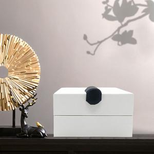 Minimally Designed High-end Contrasting Color <b>Jewelry</b> Box Customized <b>Jewelry</b> Box <b>Jewelry</b> <b>Storage</b> Box - Product Image 3