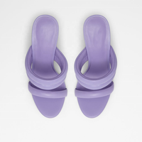 Sandales écologiques pour femmes, talons hauts, coulissants, avec tige souple, chaussures d'été, nouvelle collection 2020