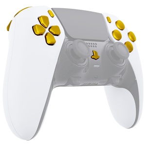 Juego de Botones Completos Cromados en Oro Personalizados EXtremeRate para el Control Inalámbrico Dualsense Edge para PS5 - Product Image 3