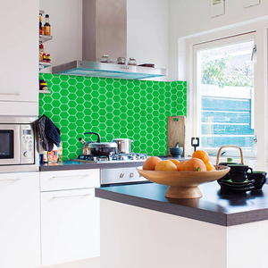 Creative 3D <strong>PVC</strong> Wall Tiles Temperature Resistance Anti-Fouling Wall Stickers Peel Stick Installation Waterproof Function Free - Product Image 3