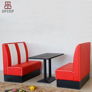 (SP-KS269) Offre Spéciale 1950s ensemble de <span class=keywords><strong>canapé</strong></span> en cuir de style rétro salle à manger <span class=keywords><strong>canapé</strong></span> <span class=keywords><strong>canapé</strong></span> de restaurant - Product Image 1