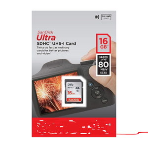 Tarjeta de Memoria UHS-I de 16 GB de Alta Velocidad Fabricada en Zhejiang, SDSDUNC-016G-GN6IN Ultra Genuina - Product Image 6
