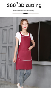 Waterproof Disposable PE Plastic <strong>Bibs</strong> for <strong>Adults</strong> Kids Painting Cooking Restaurant Use for Dining and Craft Activities - Product Image 3