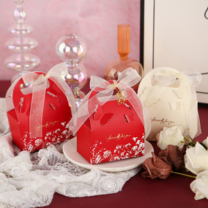 Ins Style Creux Papillon Boîte De Faveur De Mariage Emballage De Bonbons Portable pour Bonbons Fête D'anniversaire Cadeau Anniversaire Célébration - Product Image 3