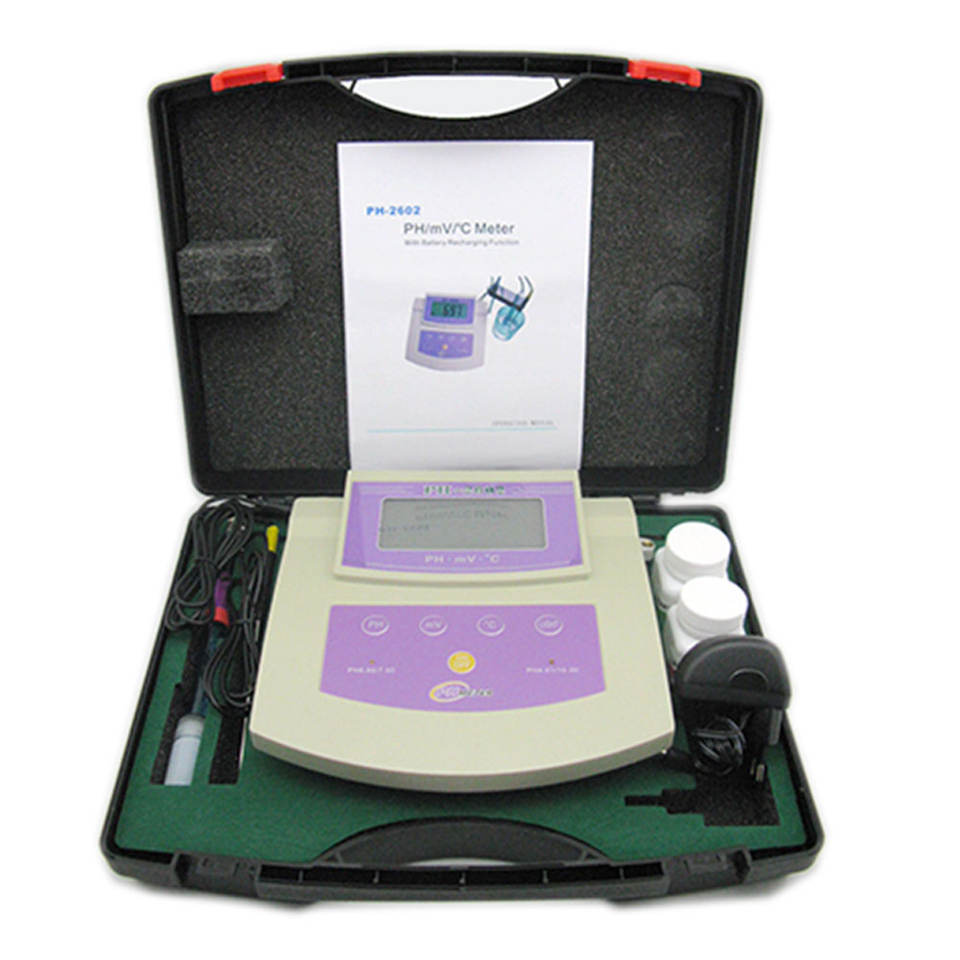 PH-2602 Conductivity pH Orp Meter Combination Meter Water Test Kit ...