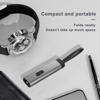 Monfonk kabel Data pengisian daya cepat, kabel Data penyimpan pengisian daya 3 in 1 untuk iPhone dan Xiaomi