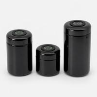 Frasco Higrómetro y Termómetro con Protección UV de 250ml, 500ml, 1000ml, Frasco Hermético para Almacenamiento de Hierbas