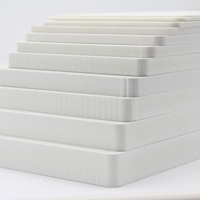 Plaques de panneau de panneau de feuille de mousse de Forex de PVC de plastique à haute densité 2mm 3mm 5mm 10mm 19mm 20mm panneau de mousse de PVC pour l'armoire de cuisine
