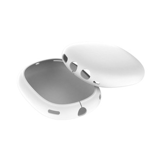 Accesorios para auriculares antiarañazos para Apple <span class=keywords><strong>Airpods</strong></span> <span class=keywords><strong>Max</strong></span> 2, funda protectora de silicona de <span class=keywords><strong>Color</strong></span> sólido suave para auriculares - Product Image 3
