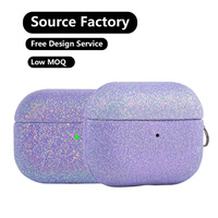 Casing Headphone Berkualitas Tinggi dengan Gantungan Kunci untuk AirPods 1/2 1 2 3 4 AirPods Pro2