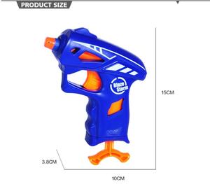 Çocuklar mini kullanışlı dart blaster kolay çekim oyuncak tabanca seti 2 yuvarlak İpucu dart 3 enayi İpucu dart - Product Image 5