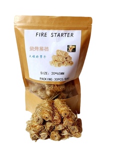 IRONDONKEY 30 adet yangın Starters kutusu açık Firemaking kömür sobası çakmak ateşleyici doğal çevre yemlemeye aracı - Product Image 6