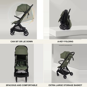 Poussettes pour bébés pliantes, nouveau produit pour bébés, poussette légère de haute qualité pour bébé, poussette de voyage, poussette de luxe pour bébé - Product Image 2
