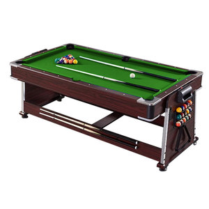 <span class=keywords><strong>Table</strong></span> de jeu multifonction 4-en-1 : billard, <span class=keywords><strong>hockey</strong></span> sur <span class=keywords><strong>air</strong></span> et tennis de <span class=keywords><strong>table</strong></span> avec matériau MDF - Product Image 2
