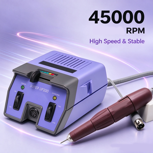 Professional <b>Nail</b> Drill Machine 45000 RPM Electric Manicure Pedicure Tool Low Vibration Portable Salon Equipment - Product Image 6