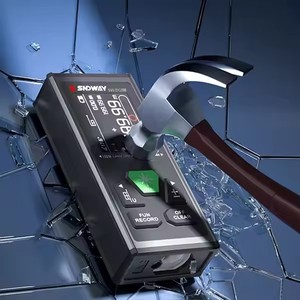 Sndway màu xanh lá cây dòng kép Laser khoảng cách Meter laser công cụ đo lường 393ft/120m laser có thể sạc lại biện pháp SW-DG60 - Product Image 3