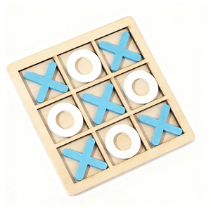 เกมไม้ XO ติ๊กตักโท สำหรับ<span class=keywords><strong>เด็ก</strong></span>อายุ 5-7 ปี <span class=keywords><strong>เด็ก</strong></span>ชายหญิง เล่นได้สองคน เสริมสร้าง<span class=keywords><strong>พัฒนาการ</strong></span>ทางสมอง การคิดเชิงตรรกะ - Product Image 3