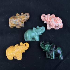 Vente en gros directe usine de sculptures en cristal : Éléphant sculpté en jade <span class=keywords><strong>jaune</strong></span> naturel, pierre précieuse pour la décoration intérieure - Product Image 4