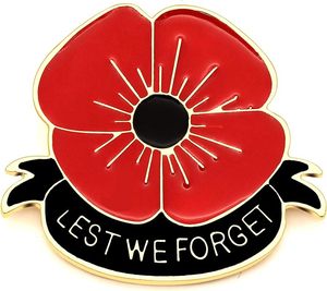 Grepas Quà Tặng tùy chỉnh đầu tiên Chiến Tranh Thế Giới Anh túc <span class=keywords><strong>Lapel</strong></span> pins - Product Image 4