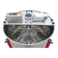 Extracteur de miel électrique 8 cadres en acier inoxydable, centrifugeuse, agitateur, séparateur de miel et de cire, équipement de rotation des rames de ruche