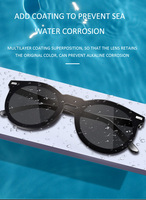 Nouveau design de lunettes de soleil avec logo personnalisé très vendu lunettes de soleil pour l'extérieur anti-corrosion par l'eau de mer et la plage lunettes de soleil pour la pêche