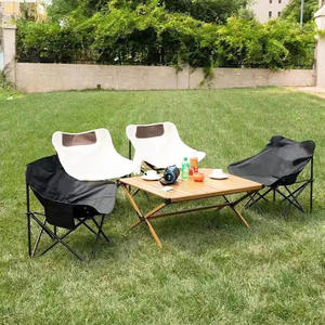 Silla Plegable Portátil Zehink Moon Chair ZT-051 de Tela Oxford para Exteriores, <span class=keywords><strong>Camping</strong></span>, Playa, Pesca, Dibujo <span class=keywords><strong>y</strong></span> Ocio - Product Image 4
