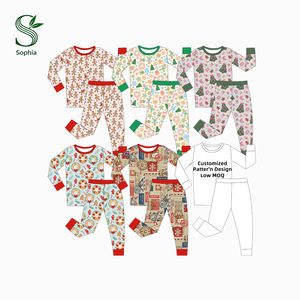 Pijamas de Bambú para Niños, Mameluco de Bambú de Manga Larga para Bebé, Conjunto de Ropa de Bambú para Bebé, Caja Misteriosa de Ropa de Bambú para Niños - Product Image 2