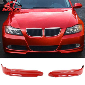 Compatible con BMW E90 05-08 Serie 3, Divisores de Parachoques Delanteros Estilo OE, Sin Pintar, PP, 2 Piezas, Accesorio Exterior de Alta Calidad - Product Image 1