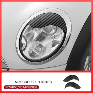 ชุดแต่งขอบไฟหน้ารถยนต์ลายคาร์บอน StarNav สำหรับ BMW Mini Cooper - Product Image 5