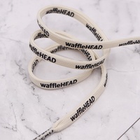 Lacets plats personnalisés avec logo imprimé, lacets imprimés avec texte personnalisé pour baskets de marque