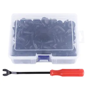 101 Pieces Per Bag Nylon Fender Fasteners Body Rivets Car Clips With Tool